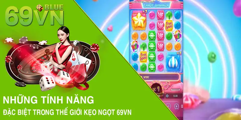 Những tính năng đặc biệt trong thế giới kẹo ngọt 69VN